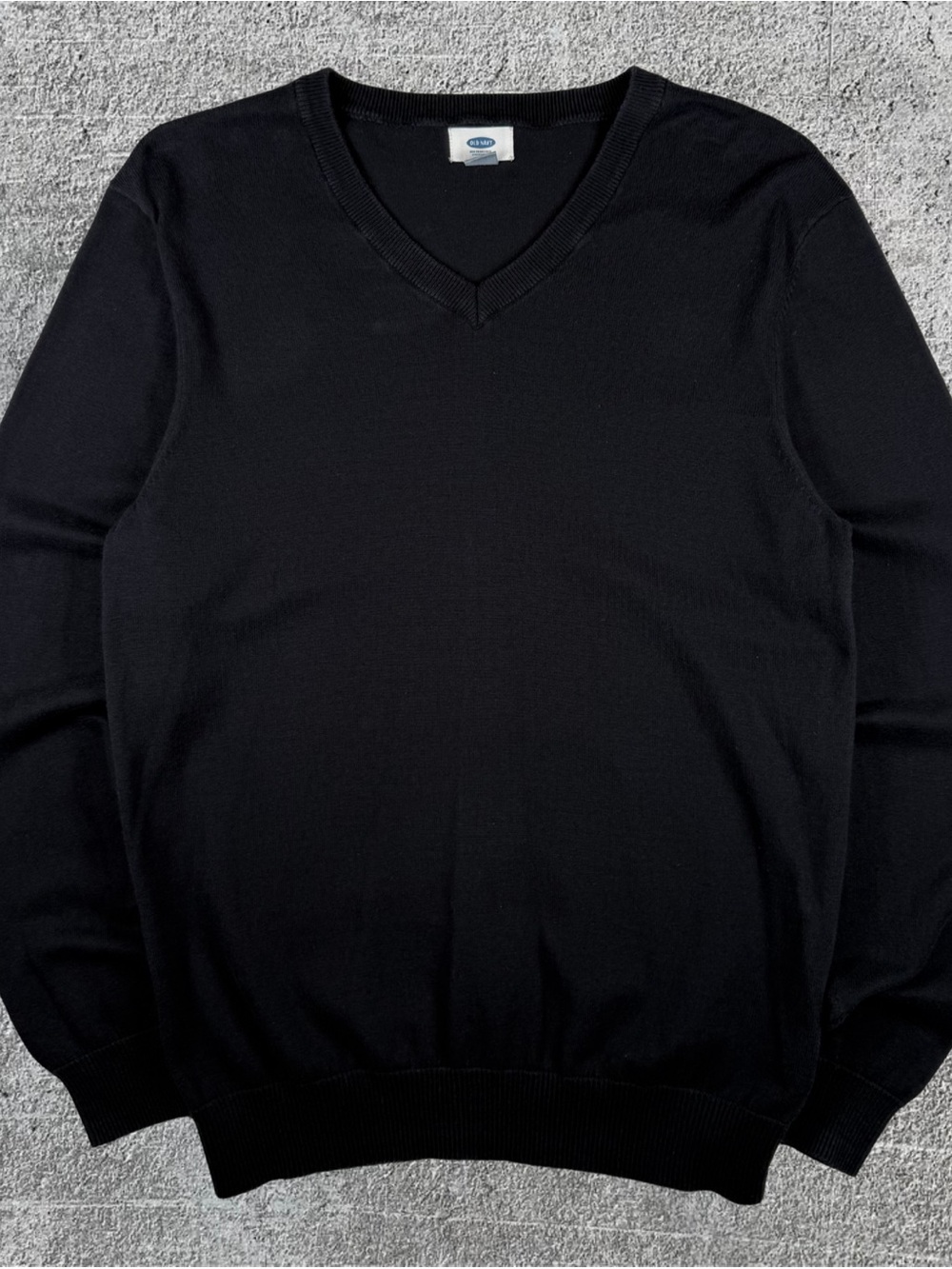 Men’s Old Navy Blank Crewneck V-Neck Sweater Size Medium